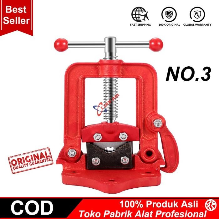 Best Seller Heavy Duty Pipe Vice 2Inch 3Inch - Ragum Pipa Besi - Catok Pipa Besi