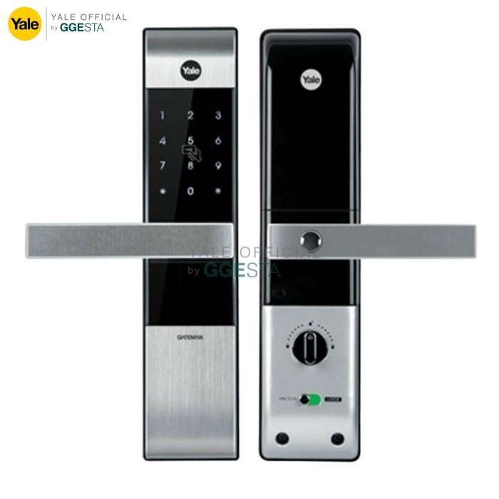 YALE Digital Lock YDM3109A Silver Kunci Pintu Digital PIN, RFID Card & Anak Kunci