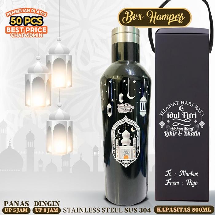 

HAMPERS LEBARAN UNIK TUMBLER CUSTOM RAMADHAN KADO PARCEL GIFT