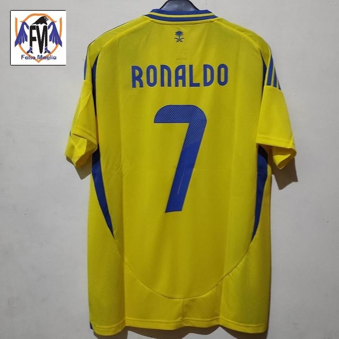 Neww Jersey Al Nassr Home 24/25 #7 RONALDO Stadium Original Murah