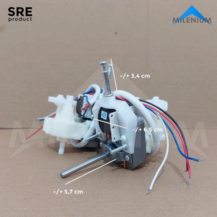 55Q8 Dinamo Kipas Angin Deskfan 9/10Inch / Kipas Angin Meja Sanex / Miyako / Cosmos /