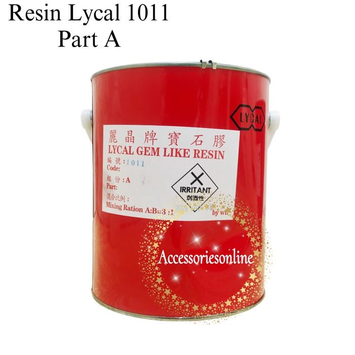 RESIN LYCAL KERAS/ LYCAL RESIN BENING KERAS PART A