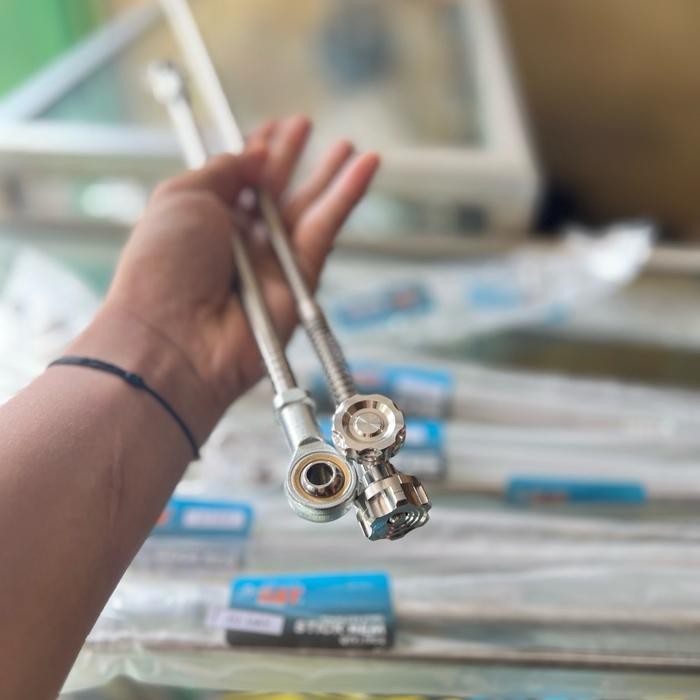 Stik Rem Belakang Stainless Ukiran Honda Cb Gl Mp Stik Rem Set Standhub