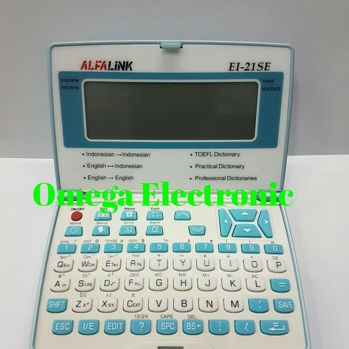 

ALFALINK EI-21SE- KAMUS ELECTRONIC DICTIONARY