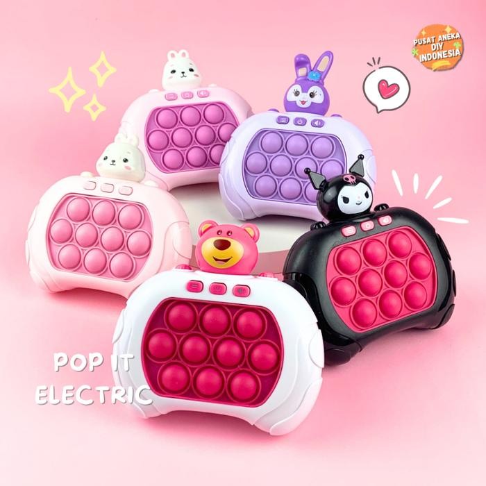 

DIY POP IT QUICK PUSH CHALLENGE BUBBLE GAME FIDGET TOYS ELECTRONIC LED GEN 3 LEVEL 999 MAINAN