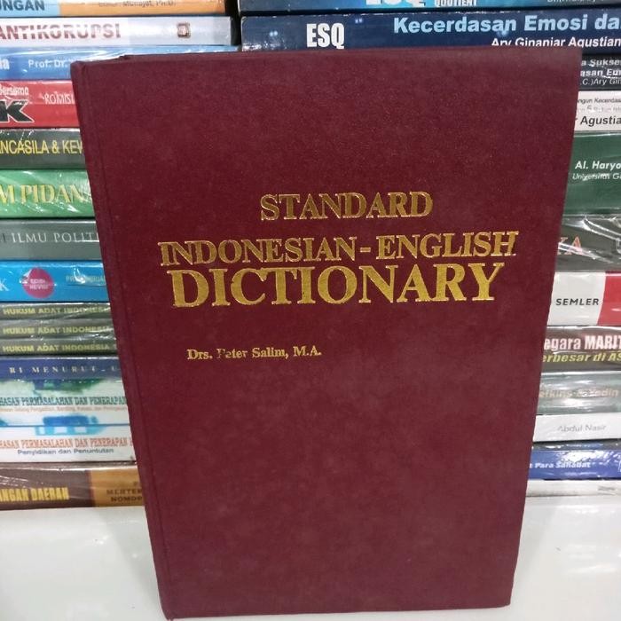 

BUKU KAMUS INDONESIA - ENGLISH DICTIONARY.