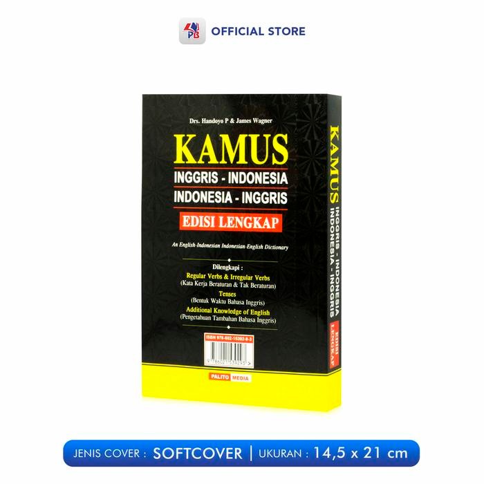 

KAMUS LENGKAP / KAMUS EDISI LENGKAP INGGRIS - INDONESIA / INDONESIA - INGGRIS (HITAM) / GIRI UTAMA