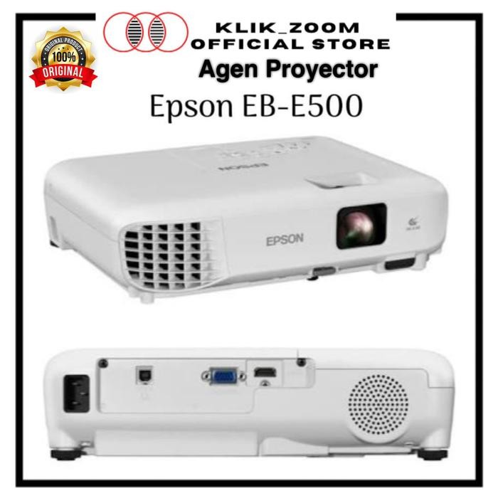 

PROYECTOR EPSON EB E500 ORIGINAL PRODUCT