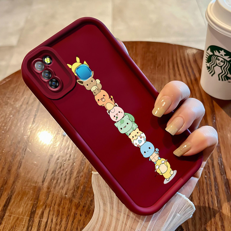 Casing Hp untuk Infinix Smart 5 Smart 6 Ram 3 Hot 10 Lite Case Casing HP Softcase ponsel silikon tah