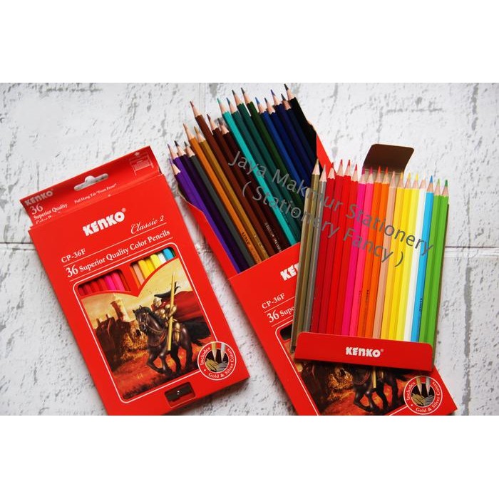 

Pensil warna Kenko 36 warna CP-36F