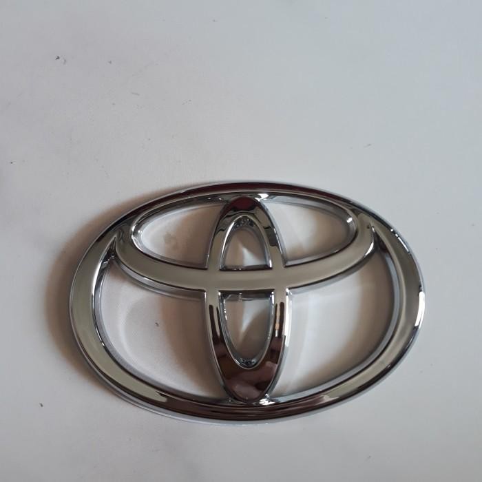 (Allthebest) Logo Toyota 13cm, Emblem Depan Agya , Logo Depan Agya, Emblem Toyota
