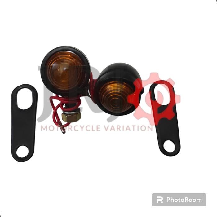 breket lampu sein belakang motor custom/ bracket lampu sen led custom