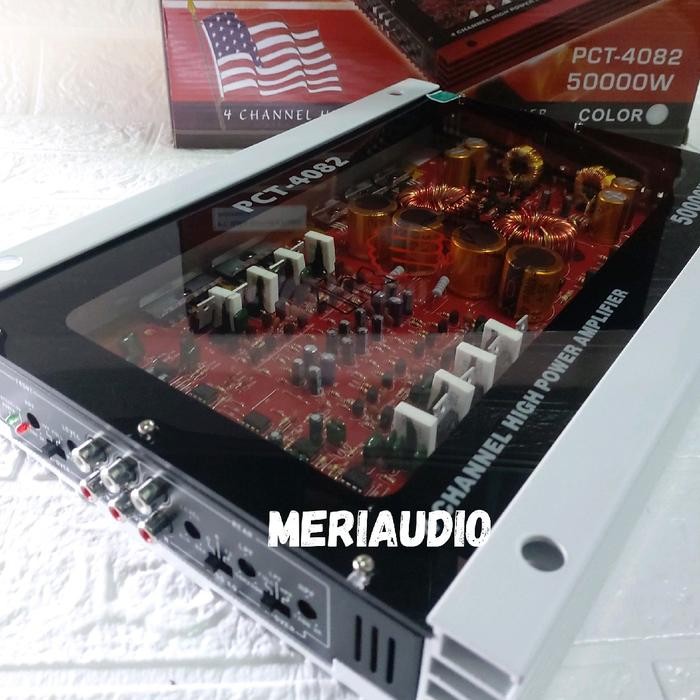 POWER THE PUNCH PCT 4082 4CHANNEL AMPLIFIER THE PUNCH