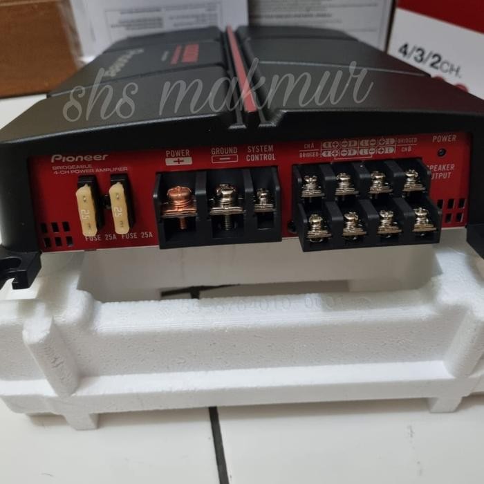 POWER PIONEER GM A6704 4 CHANNEL POWER AMPLIFIER MURAH