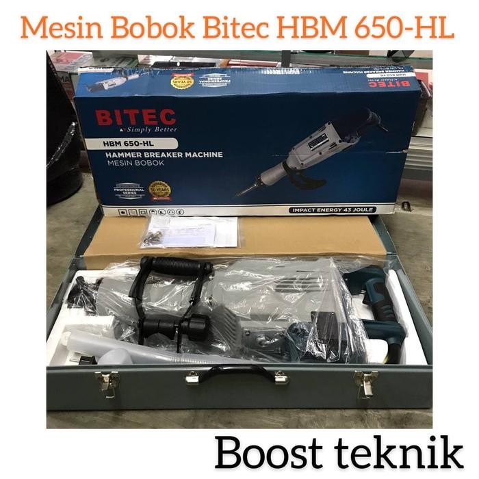 Ready Stock Mesin Bobok Beton Bitec Hbm 650 Hl / Concrete Breaker / Hbm 650-Hl