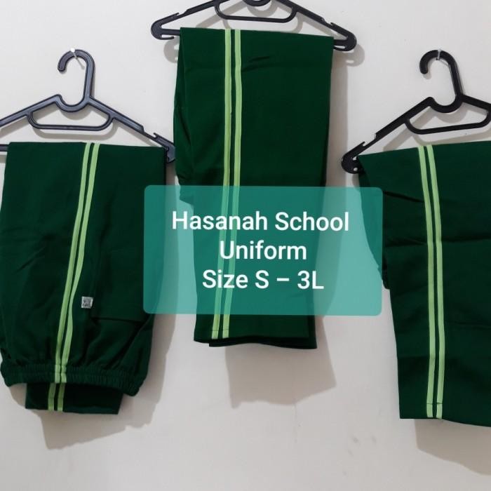 (Allthebest) Seragam Sekolah SD Al Azhar " CELANA TRAINING " Uk. XS - 10 L