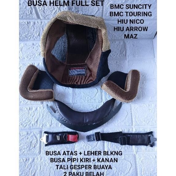 Promo Darto Helm Busa / Spon Helm Full Sett Helm Bmc Suncity Bmc Touring Hiu