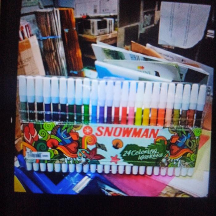 

SARI Spidol Set Snowman 24 Warna