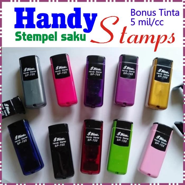

5WUM Stempel NamaDokterBidan Perawat Kantor Shiny Sp-722 New Series
