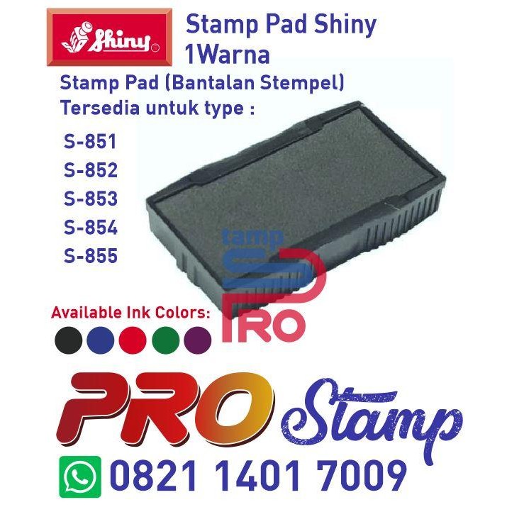 

SARI Replacement Ink Pad Shiny / S-851,S-852,S-853,S-854,S-855