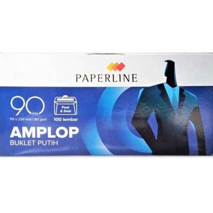

5WUM Amplop Putih Ppl 90 Polos / Amplop Paperline 90 Polos