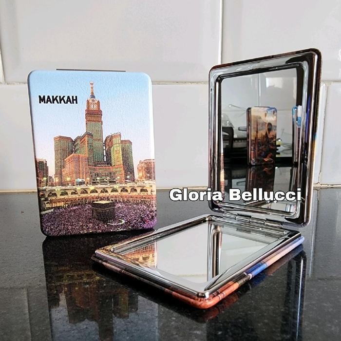 

5WUM Souvenir Cermin Makkah Mekkaj Saudi Arabia Oleh Oleh Madinah Kabah Mecca