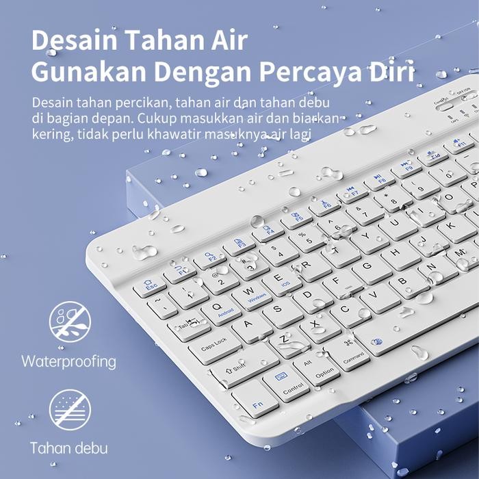 OLYPS WIRELESS BLUETOOTH KEYBOARD MINI TABLET FOR ANDROID/IOS/WINDOWS
