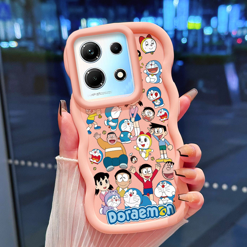 Casing Untuk Infinix Note 30 4G Note 30 5G Case Casing Mini Kartun Karakter Pola Silikon HP Kasing P