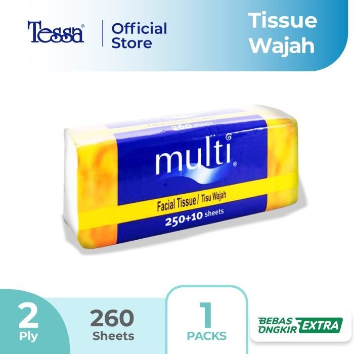 Ready Tessa Multi Facial Tissue 260 Sheet Terbaru