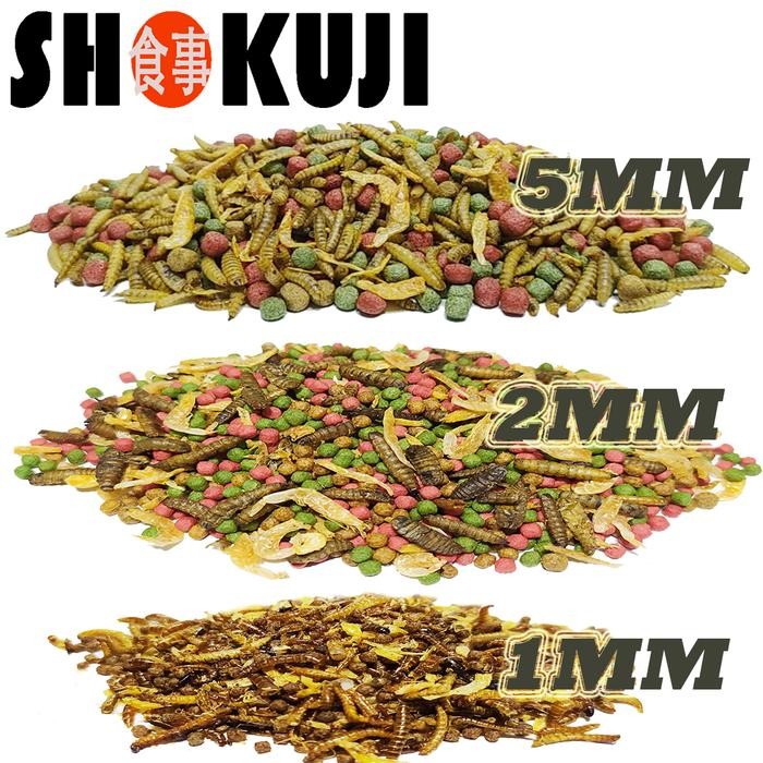 3KG SHOKUJI PELET BRAZIL RES RAZORBACK MAKANAN KURAKURA AIR BRASIL DAMER CST PIPUT AMBON PAKAN