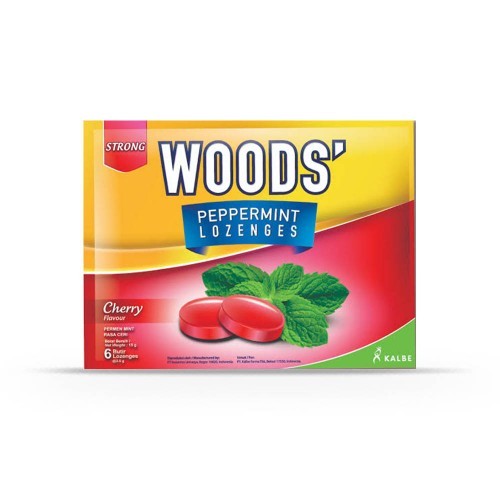 

Woods Lozenges Cherry Merah