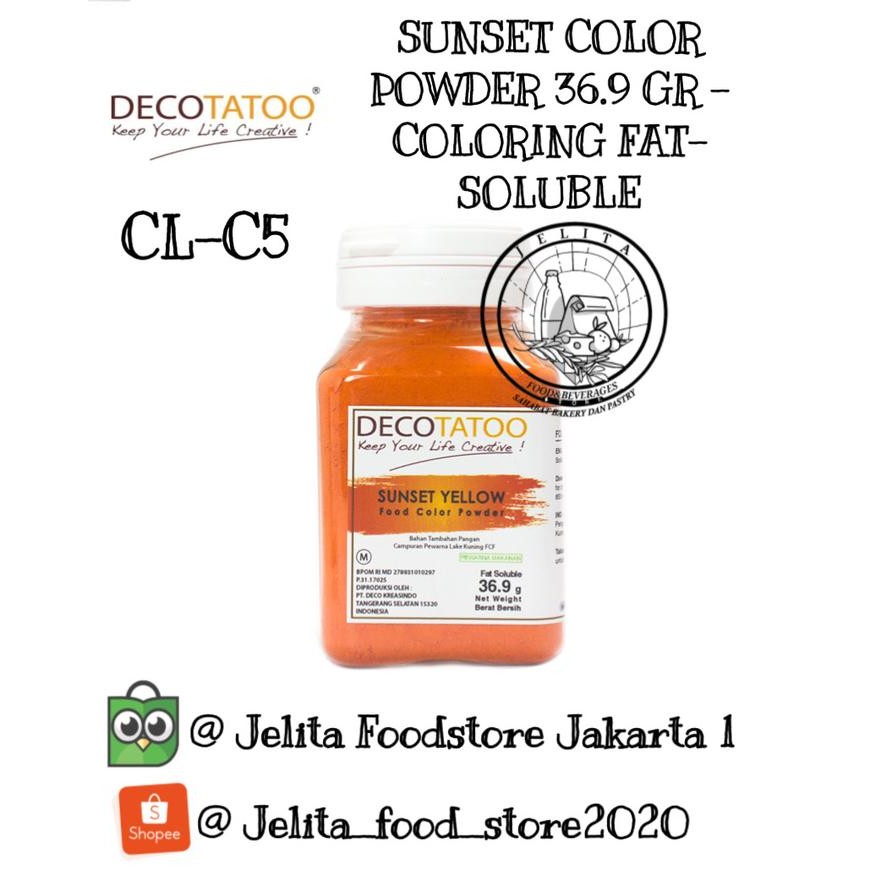 

Decotatoo Sunset Color Powder 36.9 Gr - Coloring Fat-Soluble Cl-C5