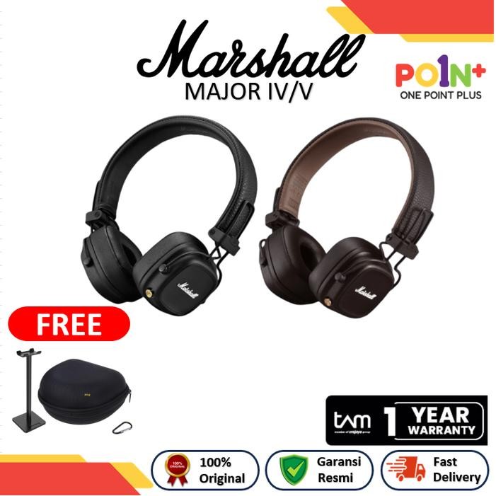 Marshall Major IV / V Marshall Major 4 / 5 Bluetooth Headphone Garansi Resmi