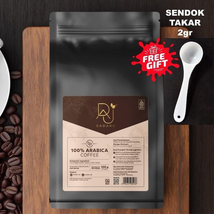 

KOPI BADARU 100gr KOPI ARABIKA ESPRESSO INSTAN TANPA AMPAS
