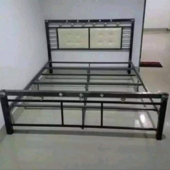 Ranjang Besi Minimalis Uk.120X200