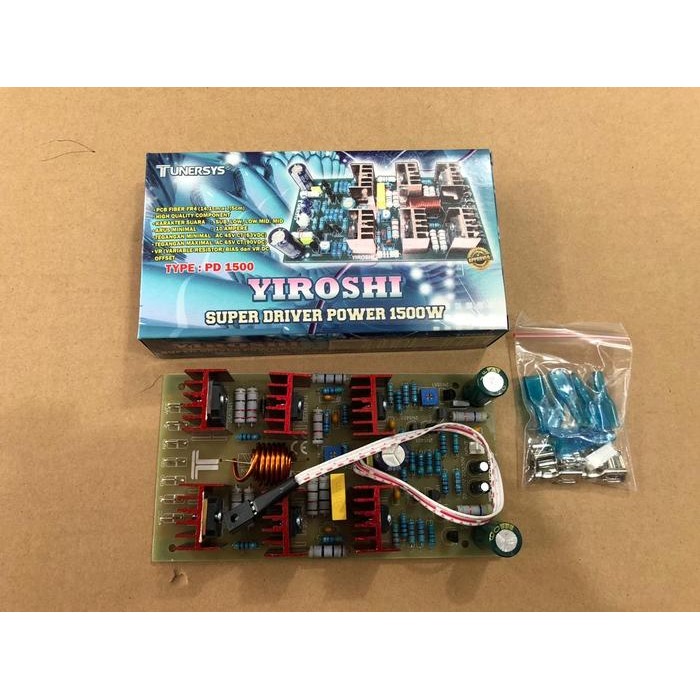 KIT SUPER DRIVER POWER 1500W YIROSHI BY TUNERSYS