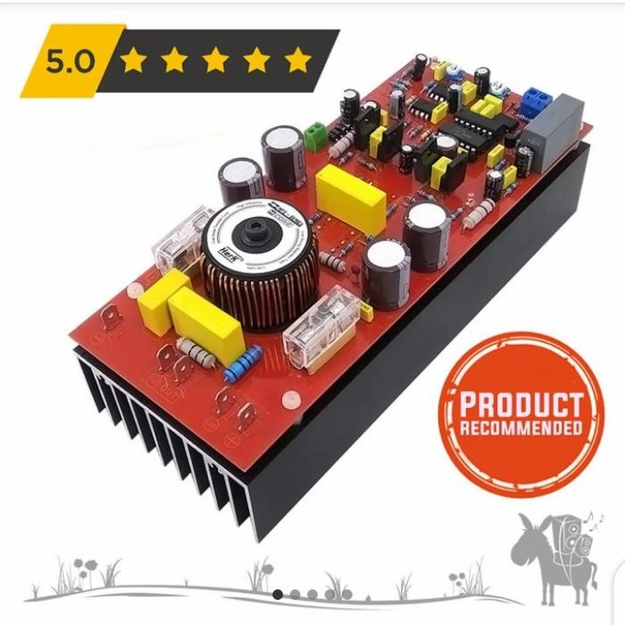 KIT RPX-1 MONO BLOCK POWER AMPLIFIER CLASS D 1000W HERK TERLARIS