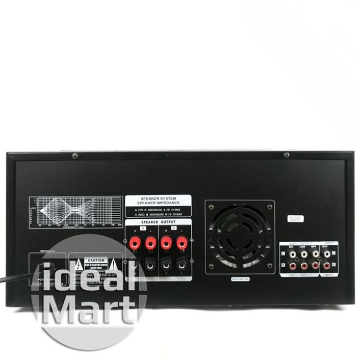 AMPLIFIER JACK RODWELL JR 4000 AMPLI KARAOKE A4000 BBE PROCESSOR