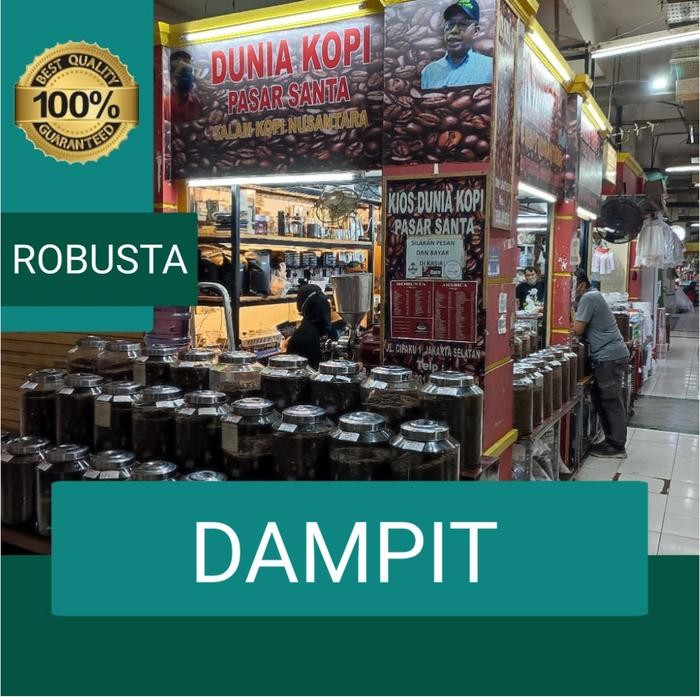 

Kopi Robusta Dampit 250 gram