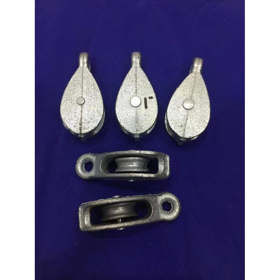 Katrol burung 1" kerekan kandang burung katrol kerekan tiang bendera