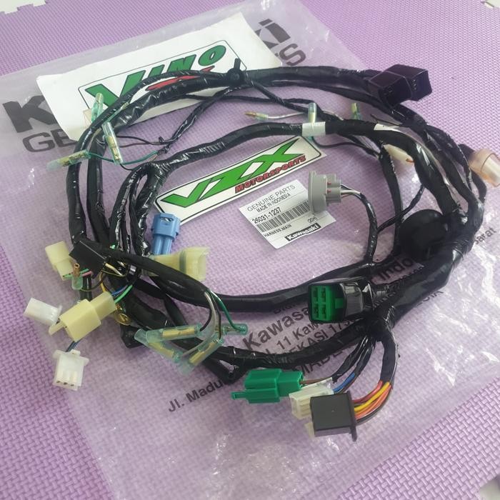 Kabel Body Kabel Motor Main Harness Set Ninja RR New 150 Ori Kawasaki