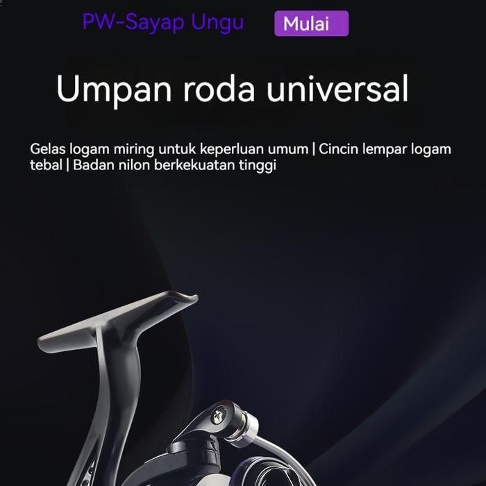 

Fishing Reel Pancing Asli Besi Drag Kincir Logam Berkekuatan Tinggi Asin Gulungan Pancing Murah