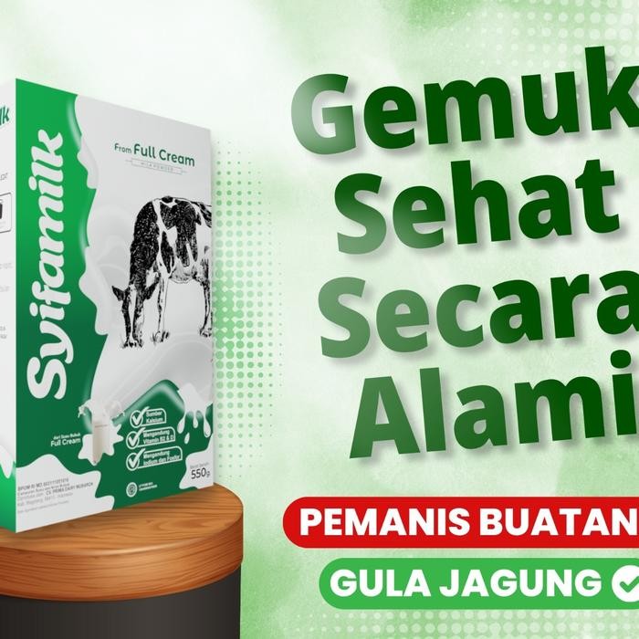 

Syifamilk 550gr - Susu Penggemuk Badan - Program Diet