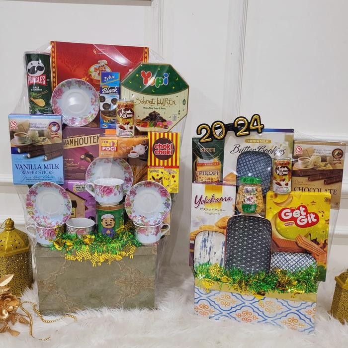 

Paket box hampers lebaran parcel idul fitri ramadhan kue kering 209