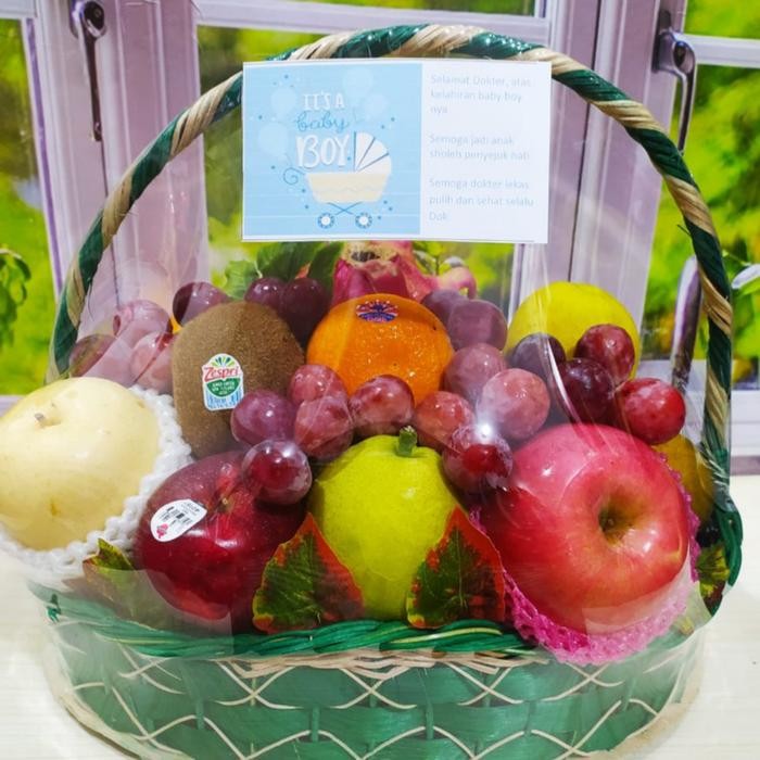 

Parcel Pekanbaru New Born Fruits Hampers Happy Mom Series
