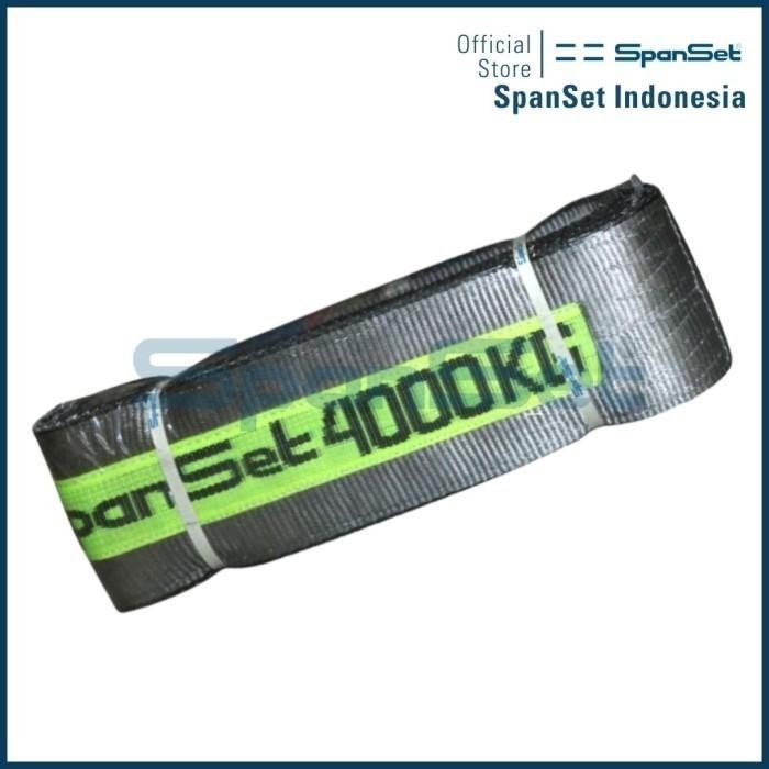 

Jual Rugi! [B4000-5M] Spanset Webbing Sling Double Ply 4 Ton X 5 Meter, Safety Factor 7:1, Tali