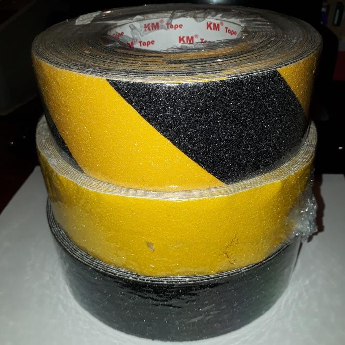 

Lakban Anti Slip Safety Walk/Km Tape:2" X 18 Mtr.