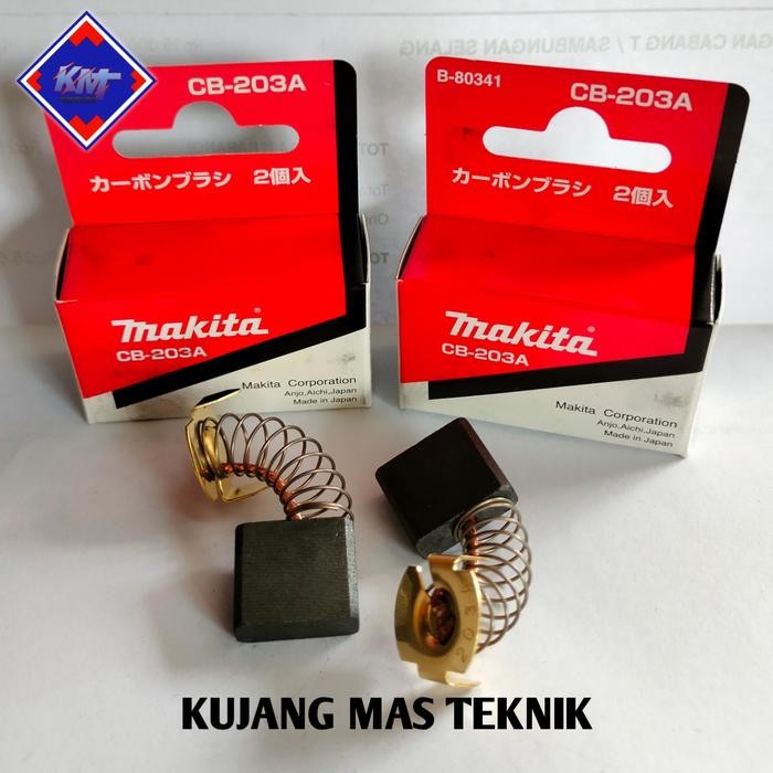 CARBON BRUSH GA7020 GERINDA 7" ARENG SPUL MAKITA GA 7020 ORIGINAL