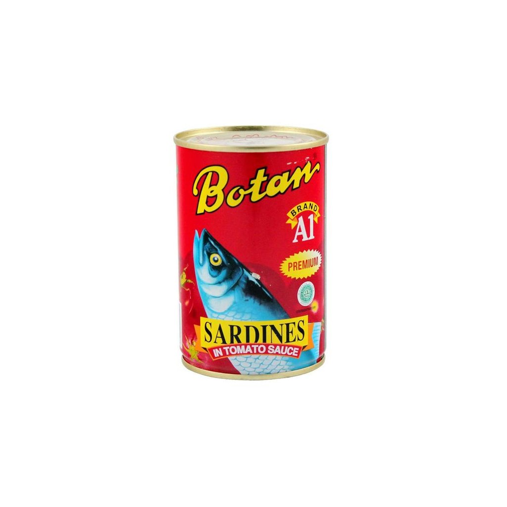 

READY BOTAN SARDEN PREMIUM KALENG 425G - SARDEN LEZAT BERKUALITAS