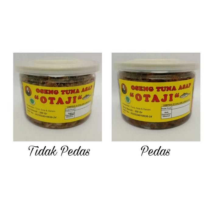 

READY OTAJI OSENG TUNA ASAP 250GR - PILIHAN RASA PEDAS & TIDAK PEDAS OTAJI